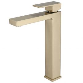 Смеситель ABBER Daheim AF8211G для раковины, золото матовое_