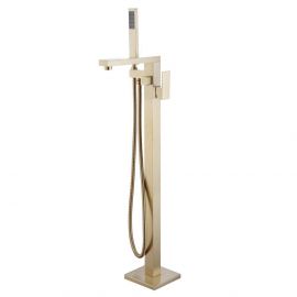 Смеситель ABBER Daheim AF8215G напольный, золото матовое_