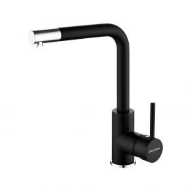 Смеситель для кухни Paulmark HONNER, Ho212018-401TB, Антрацит_