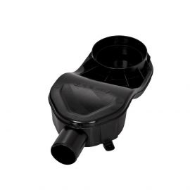 Сифон BERGES S-образный самопромывный, D50 H80 боковой выпуск 60 l/m_