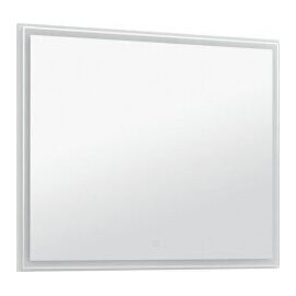 Зеркало Aquanet Nova Lite 100 белый LED арт.00242622_
