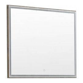 Зеркало Aquanet Nova Lite 90 дуб рустикальный LED арт.00249516_