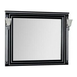 Зеркало Aquanet Паола 120 черный/серебро арт.00181767_