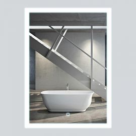 Зеркало Vincea LED VLM-2B600 600х800 c сенсорным выключателем и диммером_