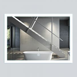 Зеркало Vincea LED VLM-2B800 800х600 c сенсорным выключателем и диммером_