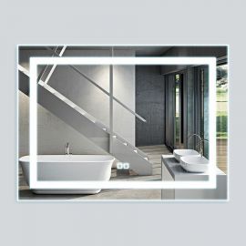 Зеркало Vincea LED VLM-2C100 1000х800 c сенсорным выключателем и диммером_