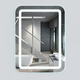 Зеркало Vincea LED VLM-2D550 550x800 c сенсорным выключателем и диммером_