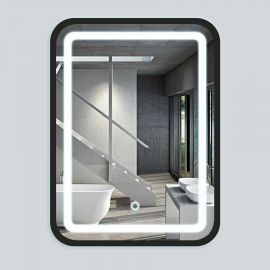 Зеркало Vincea LED VLM-2D600B  590x840 c сенсорным выключателем и диммером_
