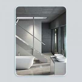 Зеркало Vincea LED VLM-2F550 550x800 c сенсорным выключателем и диммером_