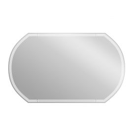 Зеркало Cersanit LED 090 design 100x60 с подсветкой с антизапотеванием овальное_
