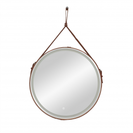 Зеркало Континент "Millenium Brown LED" D 650 c подсветкой_