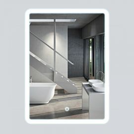 Зеркало Vincea LED VLM-2A685 685x915 c сенсорным выключателем и диммером_