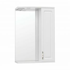 Зеркальный шкаф Style Line Олеандр-2 55/С, белый_