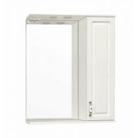 Зеркальный шкаф Style Line Олеандр-2 65/С, рельеф пастель_