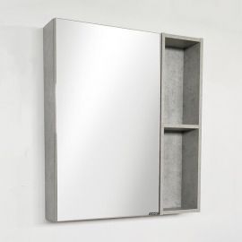 Зеркало-шкаф Comforty Осло-60 бетон светлый_