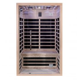 Инфракрасная сауна SaunaMagic Glass CS Mini (120х105)_