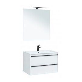 Мебель для ванной Aquanet Lino 80 белый матовый арт.00271955_