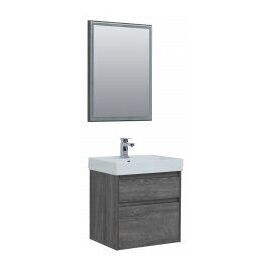Мебель для ванной Aquanet Nova Lite 60 дуб рошелье (2 ящика) арт.00242920_