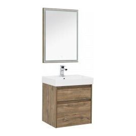 Мебель для ванной Aquanet Nova Lite 60 дуб рустикальный (2 ящика) арт.00254216_
