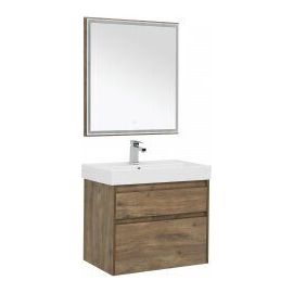 Мебель для ванной Aquanet Nova Lite 75 дуб рустикальный (2 ящика) арт.00254218_