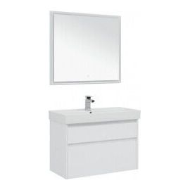 Мебель для ванной Aquanet Nova Lite 90 белый (2 ящика) арт.00243235_
