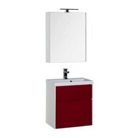 Мебель для ванной Aquanet Латина 60 бордо (2 ящика) арт.00181079_