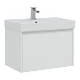 Тумба с раковиной Aquanet Nova Lite 75 белый (1 ящик) арт. 00245243_