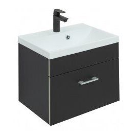 Тумба с раковиной Aquanet Верона 50 черный матовый арт. 00281093_