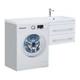 Тумба с раковиной Aquanet Нота 120 R белый арт. 00240161_