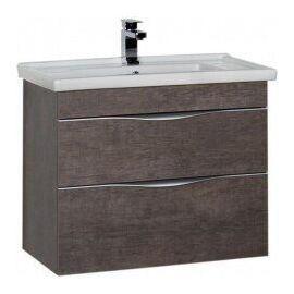 Тумба с раковиной Aquanet Эвора 80 дуб антик арт. 00213084_