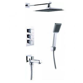 Душевой комплект Timo Tetra-Thermo SX-0199/00SM С ВНУТРЕННЕЙ ЧАСТЬЮ_