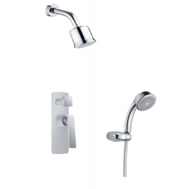 Душевой комплект Timo Helmi Helmi SX-4059/00-16SM chrom-white С ВНУТРЕННЕЙ ЧАСТЬЮ_