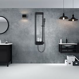 Душевая стойка Black&White W2020_