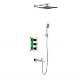 Душевой комплект Timo Petruma SX-5049/00SM chrome С ВНУТРЕННЕЙ ЧАСТЬЮ_
