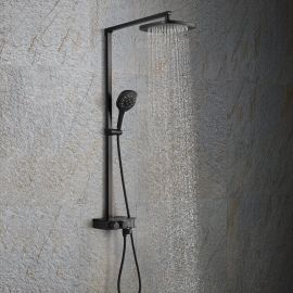 Душевая стойка Black&White U7855B_