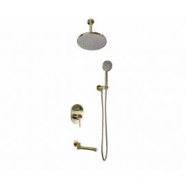 Душевой комплект Bronze de Luxe Scandi 14582/1BR С ВНУТРЕННЕЙ ЧАСТЬЮ, бронзовый_