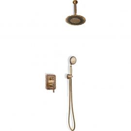 Душевой комплект Bronze de Luxe Windsor 10138/1DF С ВНУТРЕННЕЙ ЧАСТЬЮ_