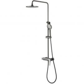 Душевая стойка Lemark Bronx LM3760GM графит_