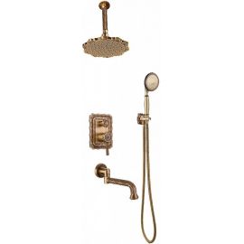 Душевой комплект Bronze de Luxe Windsor 10137/1F С ВНУТРЕННЕЙ ЧАСТЬЮ_