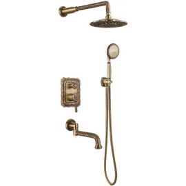 Душевой комплект Bronze de Luxe 10137DF С ВНУТРЕННЕЙ ЧАСТЬЮ_