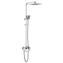 Душевая стойка ABBER Daheim AF8216 с изливом, хром_