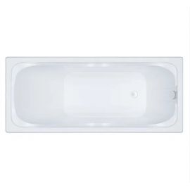 Акриловая ванна Triton Стандарт 160x70 см с ножками Triton Стандарт и слив-переливом Triton Стандарт ЕМ601TR_