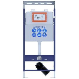 Инсталляция для подвесного унитаза Aquatek Easy Fix 50 INS-0000010 с регулируемой верхней планкой_