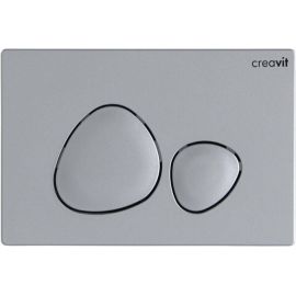 Кнопка смыва Creavit SPA матовая серая_