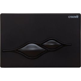 Кнопка смыва Creavit UFO черная матовая_