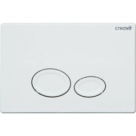 Кнопка смыва Creavit DROP белая_