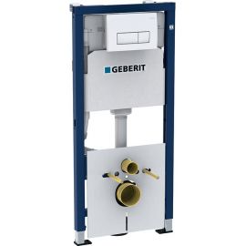 Система инсталляции для унитазов Geberit Duofix 458.128.11.1 4 в 1 с кнопкой смыва_