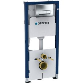 Система инсталляции для унитазов Geberit Duofix 458.128.21.1 4 в 1 с кнопкой смыва_