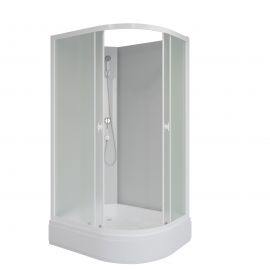 Душевая кабина Niagara Promo P90/80/26L/MT/BK 900х800х1950 _