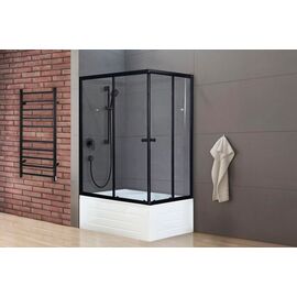 Душевой уголок Royal Bath RB 8120BP-T-BL прозрачное левый_